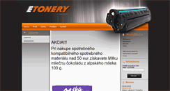 Desktop Screenshot of etonery.sk